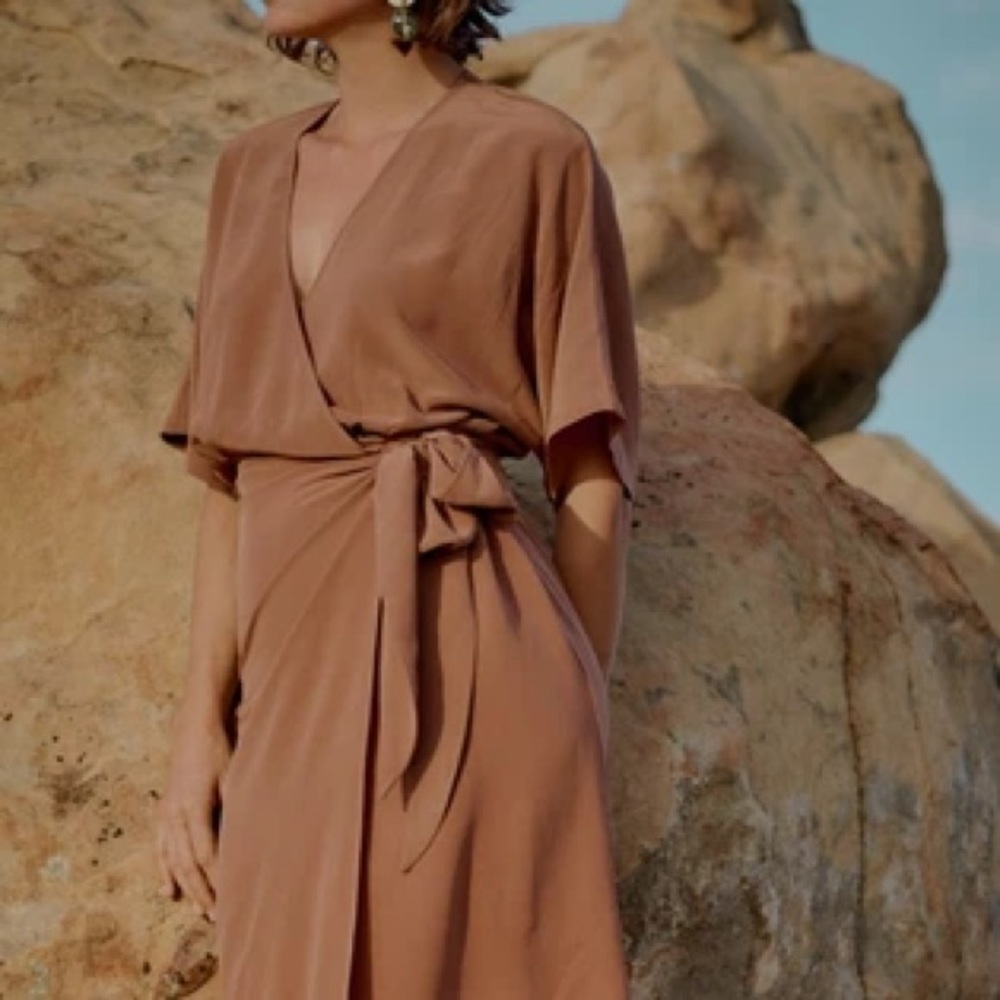 OZMA Shiso Tie Dress